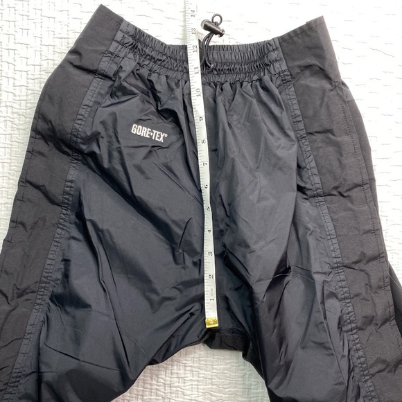 Vintage The North Face Gore-Tex Women's Snow Ski Pants Sz S Black Full Side Zip - Picture 11 of 13
